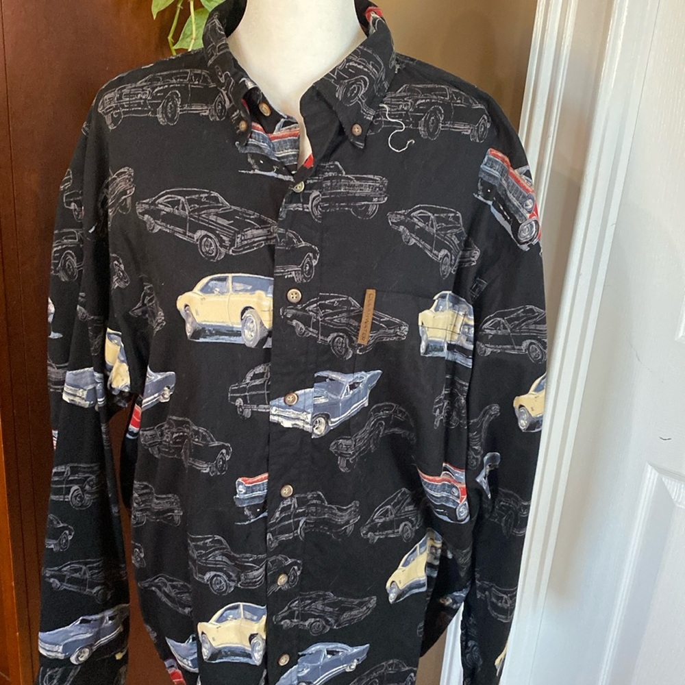 Clearwater long sleeve button down class car shirt